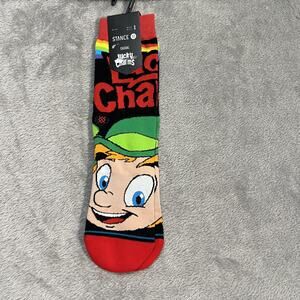 Stance Lucky Charms Socks Womens Small Crew Cartoon Cereal Rainbow New With Tags
